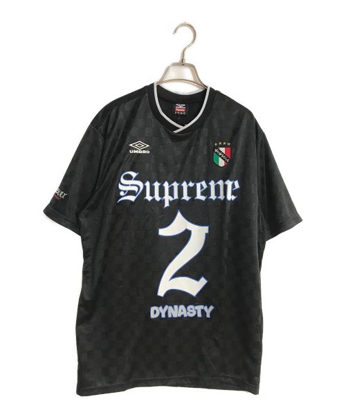 SUPREME（シュプリーム）SUPREME (シュプリーム) UMBRO (アンブロ) サッカージャージ ブラック サイズ:SIZE XLの古着・服飾アイテム
