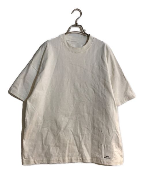 JIL SANDER（ジルサンダー）JIL SANDER (ジルサンダー) White Other Materials T Shirt ホワイト サイズ:Mの古着・服飾アイテム