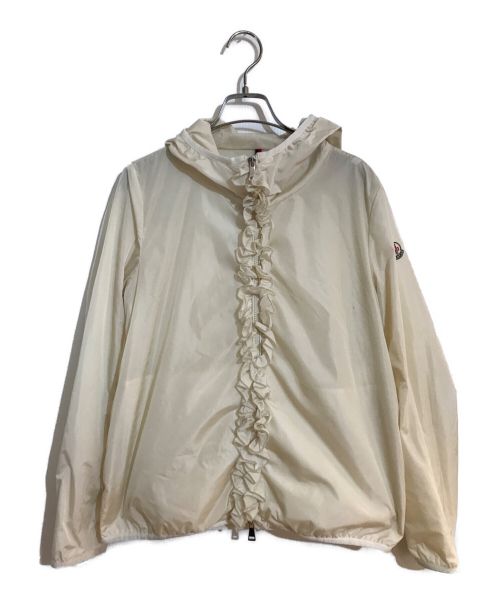 MONCLER（モンクレール）MONCLER (モンクレール) VIVRE ナイロンジャケット アイボリー サイズ:1の古着・服飾アイテム