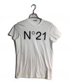N°21ヌメロヴェントゥーノ）の古着「ロゴ Tシャツ」｜ホワイト