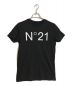 N°21（ヌメロヴェントゥーノ）の古着「ロゴTシャツ」｜ブラック