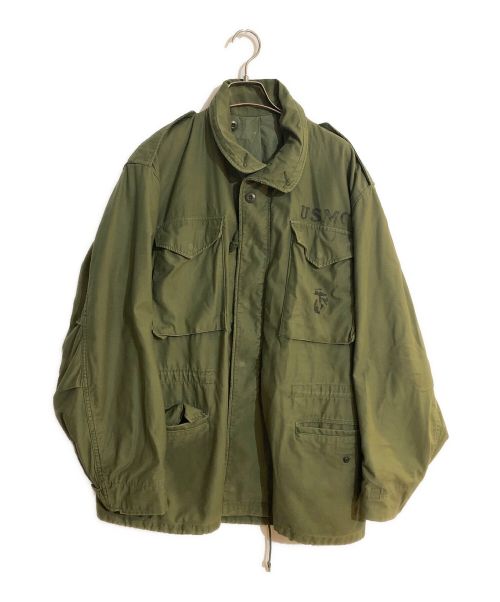 USMC（ユーエスエムシー）USMC (ユーエスエムシー) M-65フィールドジャケット グリーン サイズ:表記なしの古着・服飾アイテム