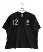 NikeLab×OFFWHITEナイキラボ×オフホワイト）の古着「イーグルグラフィックTシャツ」｜ブラック