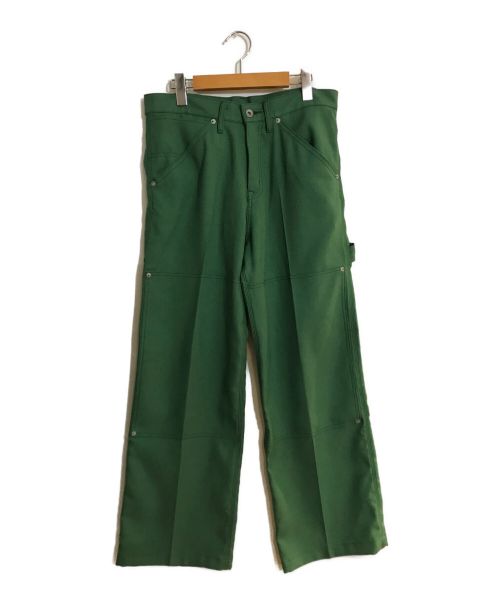 DAIRIKU（ダイリク）DAIRIKU (ダイリク) Painter Flasher Pressed Pants/ペインターフラッシャープレスドパンツ グリーン サイズ:SIZE Mの古着・服飾アイテム