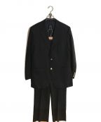 BURBERRY LONDONバーバリー ロンドン）の古着「セットアップ金釦スーツ」｜ブラック