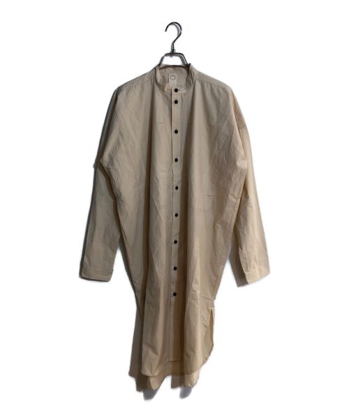 O project（オープロジェクト）O project (オープロジェクト) ロングシャツ アイボリー サイズ:SIZE Sの古着・服飾アイテム