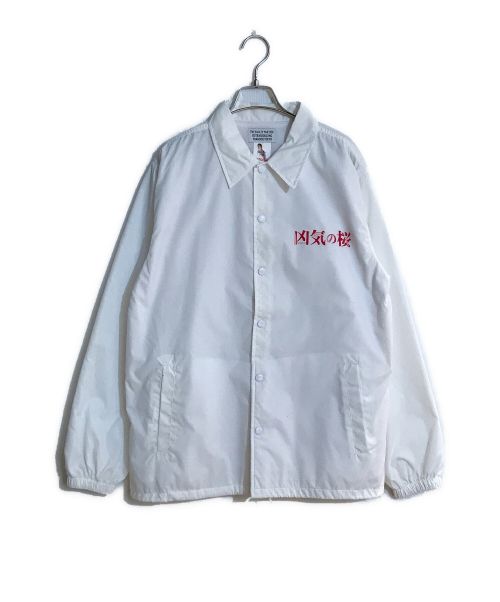 WACKO MARIA（ワコマリア）WACKO MARIA (ワコマリア) 狂気の桜 コーチジャケット ホワイト サイズ:SIZE Lの古着・服飾アイテム