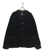 POST O'ALLSポストオーバーオールズ）の古着「POS-Travail widewale cords black」｜ブラック