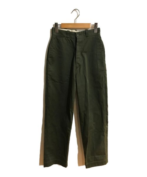 leno（リノ）LENO (リノ) ワイドパンツ グリーン サイズ:SIZE 01の古着・服飾アイテム