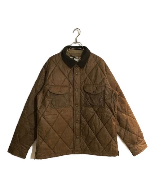 FILSON（フィルソン）FILSON (フィルソン) ハイダーキルテッドジャケット ブラウン サイズ:SIZE Lの古着・服飾アイテム