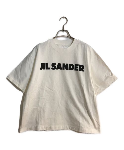 JIL SANDER（ジルサンダー）JIL SANDER (ジルサンダー) 半袖カットソー ホワイト サイズ:SIZE Lの古着・服飾アイテム