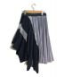 sacai (サカイ) Stripe Drape Skirt/ストライプドレープスカート ネイビー×ホワイト サイズ:SIZE 1：10800円