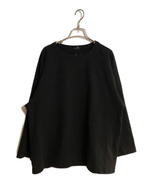 COMOLI（コモリ）COMOLI (コモリ) フットボールTシャツ ブラック サイズ:SIZE 2 未使用品の古着・服飾アイテム