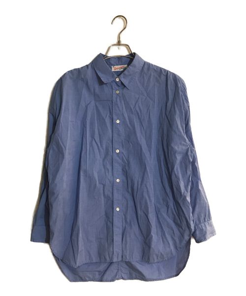 Spick and Span（スピックアンドスパン）Spick and Span (スピックアンドスパン) コットンブロードパッカリングシャツ ブルー サイズ:SIZE FREEの古着・服飾アイテム
