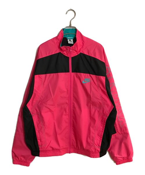 NIKE（ナイキ）NIKE (ナイキ) atmos (アトモス) NRG CU Vintage Patchwork Track Jacket/NRGCUビンテージパッチワークトラックジャケット ピンク サイズ:SIZE Mの古着・服飾アイテム