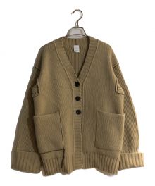 中古・古着通販】IHNN (イン) COLOR STITCH LOWGAUGE CARDIGAN/カラー 