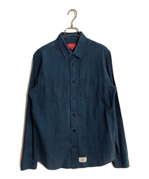 SUPREME（シュプリーム）Supreme (アンダーカバー) 長袖シャツ ブルー サイズ:SIZE Mの古着・服飾アイテム