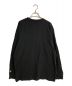 YOHJI YAMAMOTO (ヨウジヤマモト) New Era (ニューエラ) フロントプリント 長袖Tシャツ ブラック サイズ:S5：8800円