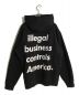 SUPREME (シュプリーム) Illegal Business Hooded Sweatshirt/イリーガルビジネスフーデッドスウェットシャツ ブラック サイズ:SIZE L：12800円