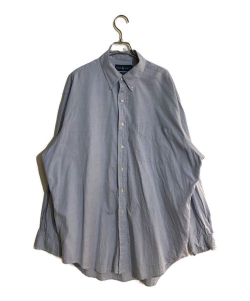 POLO RALPH LAUREN（ポロ・ラルフローレン）POLO RALPH LAUREN (ポロ・ラルフローレン) ボタンダウンシャツ ブルー サイズ:SIZE 17の古着・服飾アイテム
