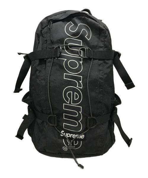 SUPREME（シュプリーム）Supreme (シュプリーム) backpack ブラックの古着・服飾アイテム