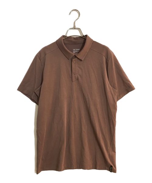 ARC'TERYX（アークテリクス）ARC'TERYX (アークテリクス) キャプティブ ポロシャツ SS ブラウン サイズ:Mの古着・服飾アイテム