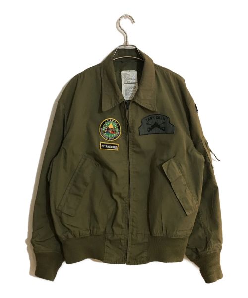 US ARMY（ユーエスアーミー）US ARMY (ユーエス アーミー) ヘリクルージャケット オリーブ サイズ:表記なしの古着・服飾アイテム