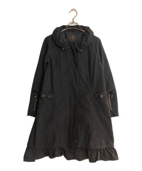 TOCCA（トッカ）TOCCA (トッカ) リボンフーテッドコート ネイビー サイズ:2の古着・服飾アイテム