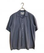 COMME des GARCONS SHIRTコムデギャルソンシャツ）の古着「オープンカラーシャツ」｜ブルー