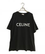 CELINEセリーヌ）の古着「ルーズ Tシャツ / コットンジャージー」｜ブラック