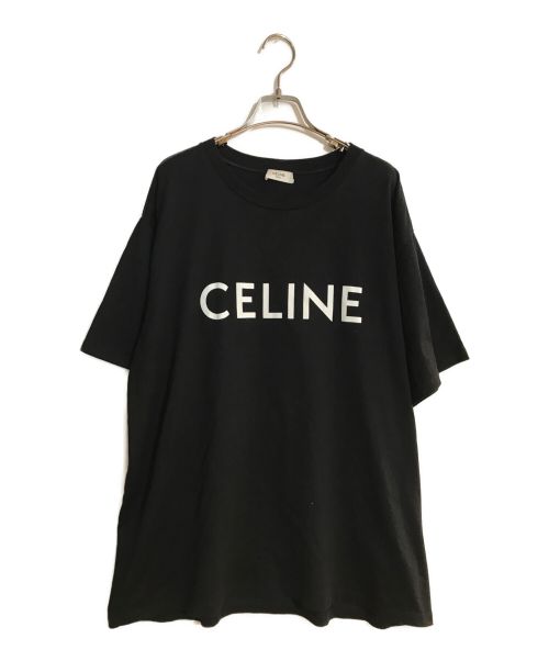 CELINE（セリーヌ）CELINE (セリーヌ) ルーズ Tシャツ / コットンジャージー ブラック サイズ:SIZE ⅩLの古着・服飾アイテム