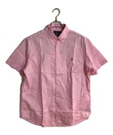 POLO RALPH LAUREN（ポロ・ラルフローレン）の古着「半袖シャツ」｜ピンク
