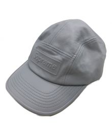 SUPREME（シュプリーム）の古着「GORE TEX LEATHER CAMP CAP」｜ブルー