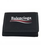 BALENCIAGAバレンシアガ）の古着「エクスプローラー 3つ折り財布」｜ブラック