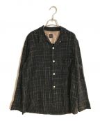 TOWN CRAFTタウンクラフト）の古着「50s オープンカラー シャツ」｜ブラック