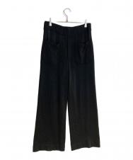 SUNSEA (サンシー) SUPER RELAX PANTS ブラック サイズ:2