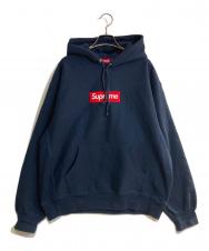 Supreme (シュプリーム) 24AW Box Logo Hooded Sweatshirt "Navy"/ボックスロゴフーディスウェットシャツ ネイビー サイズ:M
