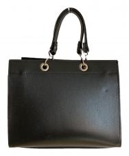 COMME des GARCONS COMME des GARCONS (コムデギャルソン コムデギャルソン) ボンデッドレザーファイバートートバッグ ブラック