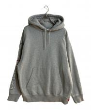 NIKE (ナイキ) SUPREME (シュプリーム) Hooded Sweatshirt/フーディスウェット グレー サイズ:S