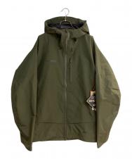 MAMMUT (マムート) Ayako Pro 2.0 HS Hooded Jacket オリーブ サイズ:2XL 未使用品