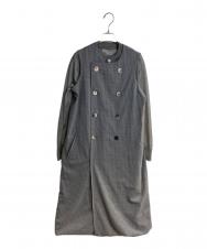 JUNYA WATANABE COMME des GARCONS ((ジュンヤワタナベ コムデギャルソン) レイヤードデザインワンピース グレー サイズ:XS