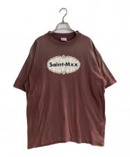 SAINT MICHAEL (セントマイケル) S/S T-SHIRT SAINT MXX BURGUNDY バーガンディー サイズ:L