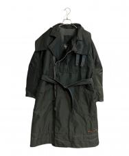 G-STAR RAW (ジースターロゥ) GSRR Flight Long Jacket/ジースター・ロゥ フライト ロング ジャケット グリーン サイズ:XS
