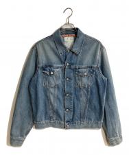 Acne studios (アクネ ストゥディオズ) 24SS クラシック デニムジャケット ミッドブルー インディゴ サイズ:50