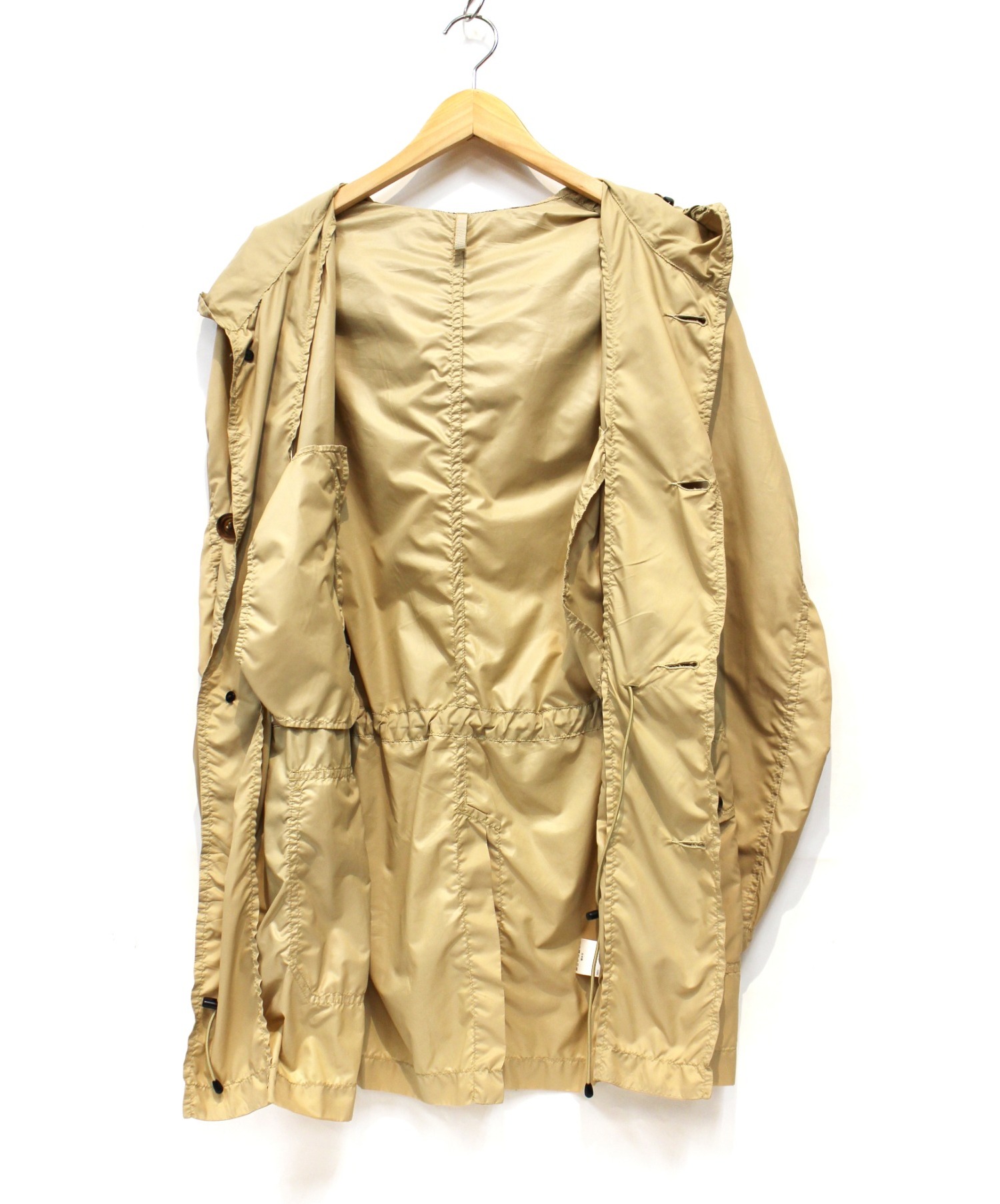 中古 古着通販 Nine Three Quarter ナインスリークウォーター パッカブルコート ベージュ サイズ 38 ブランド 古着通販 トレファク公式 Trefac Fashion