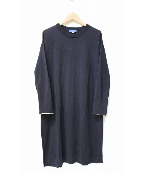 中古 古着通販 Blue Label Crestbridge ブルーレーベルクレストブリッジ ニットワンピース ネイビー サイズ 36 55j81 185 29 ブランド 古着通販 トレファク公式 Trefac Fashion
