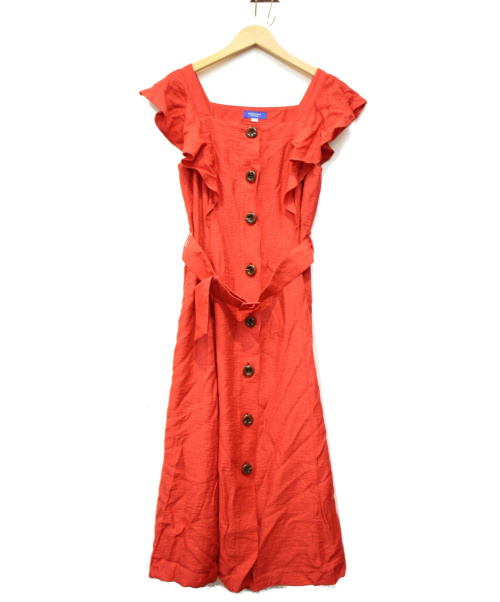 中古 古着通販 Blue Label Crestbridge ブルーレーベルクレストブリッジ ワンピース レッド サイズ 38 ブランド 古着通販 トレファク公式 Trefac Fashion