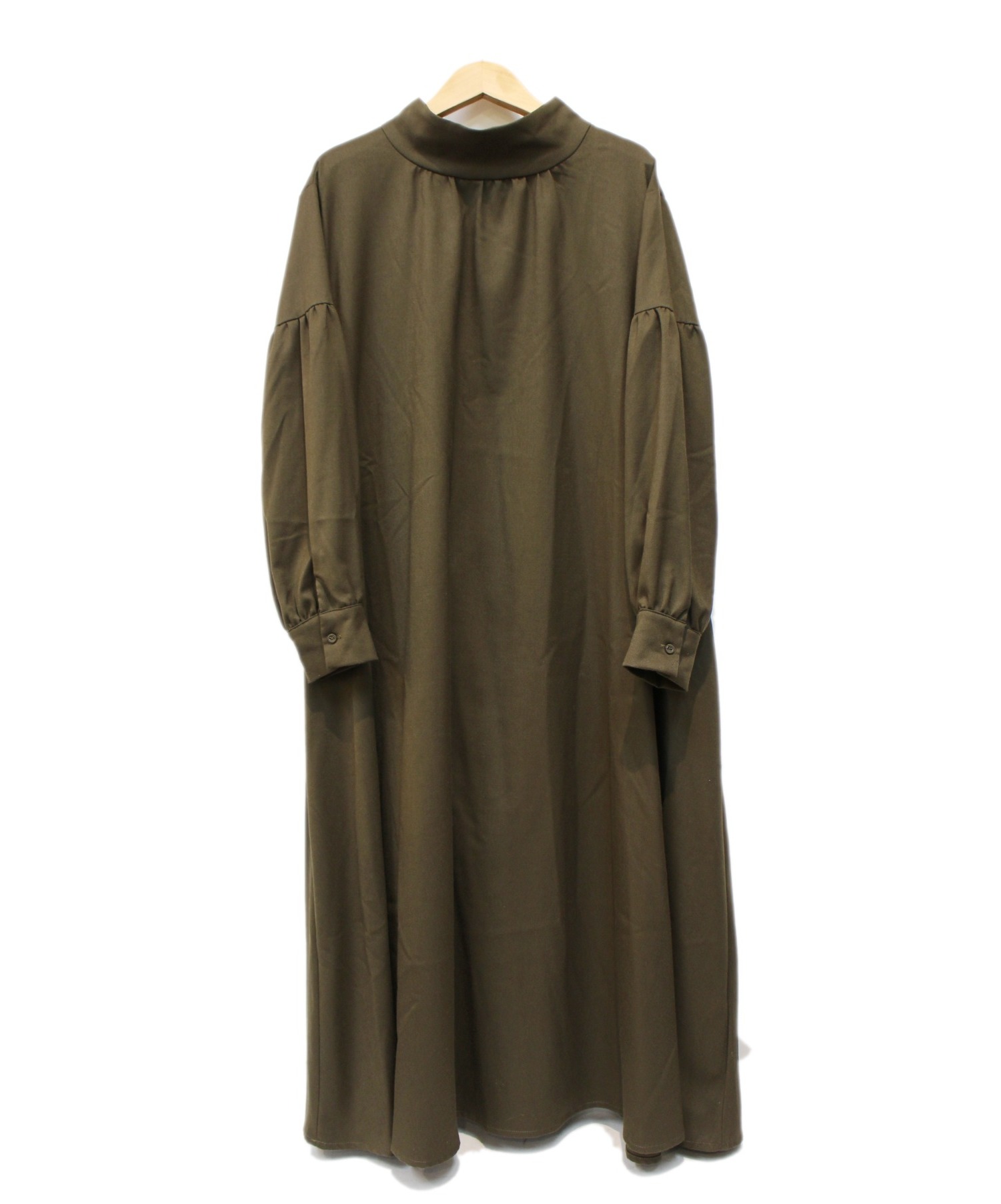 中古 古着通販 Kelen ケレン ブラウスワンピース オリーブ サイズ S ブランド 古着通販 トレファク公式 Trefac Fashion
