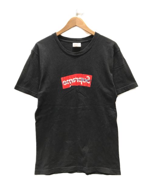 SUPREME（シュプリーム）Supreme×CDG (シュプリーム×コムデギャルソン) Tシャツ ブラック サイズ:Mの古着・服飾アイテム