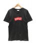 Supreme×CDG（シュプリーム×コムデギャルソン）の古着「Tシャツ」｜ブラック